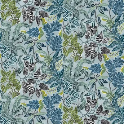 FOUGERE CELADON — Fleurs D Artises swatch, view 1