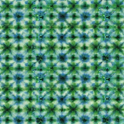 SHIBORI EMERALD — Ikebana swatch, view 1