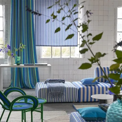 BURLINGTON STRIPE COBALT thumbnail 3