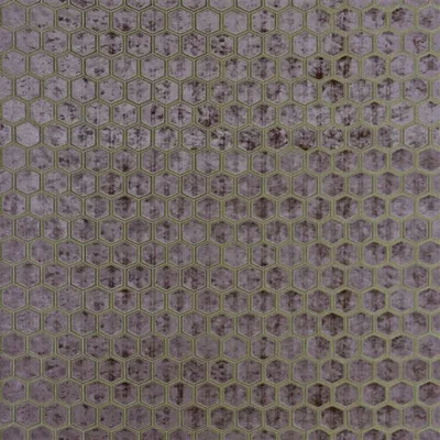 MANIPUR AMETHYST — Minakari swatch, view 1