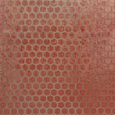 MANIPUR CORAL — Minakari swatch, view 1