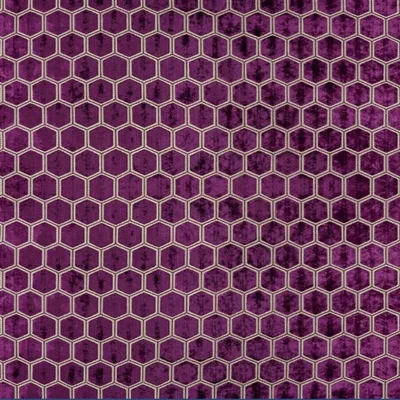 MANIPUR DAMSON — Minakari swatch, view 1