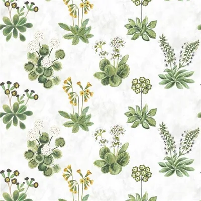 PRIMEVÈRE SAGE — Palette Provencale Fabric swatch, view 1