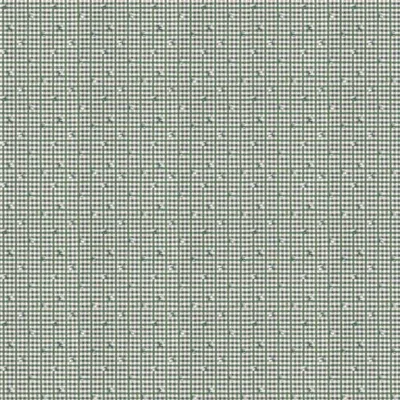 TOILE VICHY EMERALD — Palette Provencale Fabric swatch, view 1