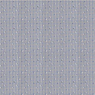 TOILE VICHY INDIGO — Palette Provencale Fabric swatch, view 1