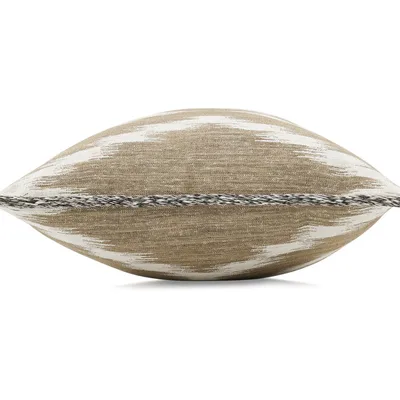 ODIE CUSHION OATMEAL — Elbury swatch, view 1