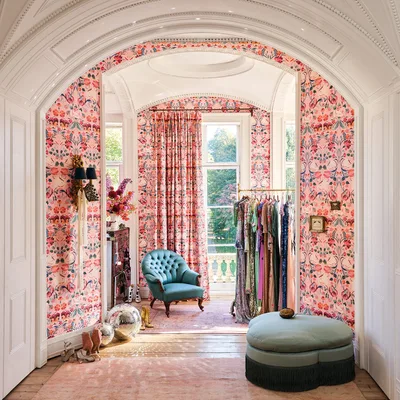 BONITA PRINT CHATEAU ROSE swatch