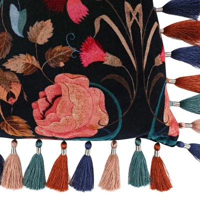 BONITA VELVET 50CM CUSHION ROSA thumbnail 3