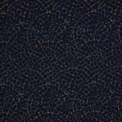 LULU INDIGO SKY — Temperley London x Romo Fabrics swatch, view 1