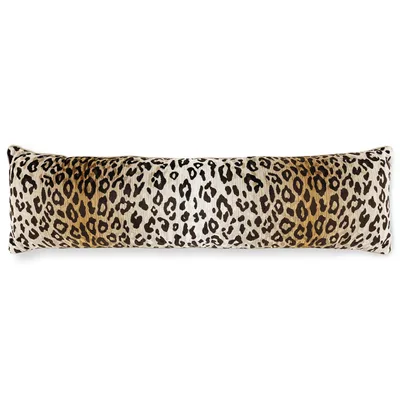 MIMI VELVET 132CM X 40CM CUSHION TAN thumbnail 4