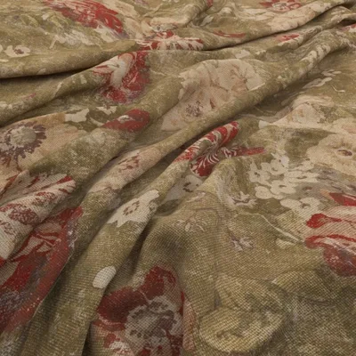 BRAMANTE SIENNA — ARCHIVE LINENS swatch, view 1