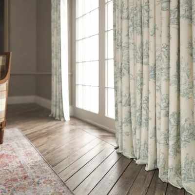 VALENCAY TOILE BLEU thumbnail 4