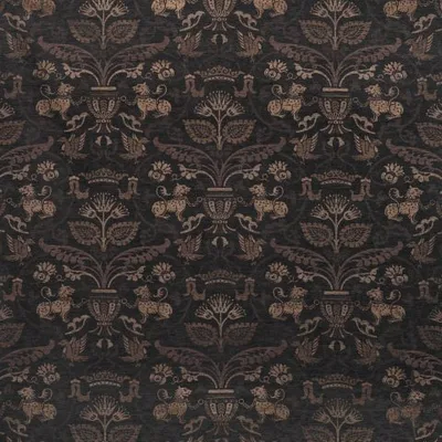 BAYEUX MAHOGANY — ARCHIVE WEAVES swatch, view 1