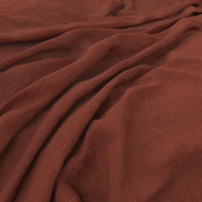 LAUNDERED-LINEN BURNT swatch