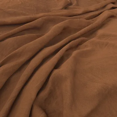 LAUNDERED-LINEN HENNA — Laundered-Linen swatch, view 1