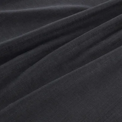 LOOMSPUN ANTHRACITE — Loomspun swatch, view 1