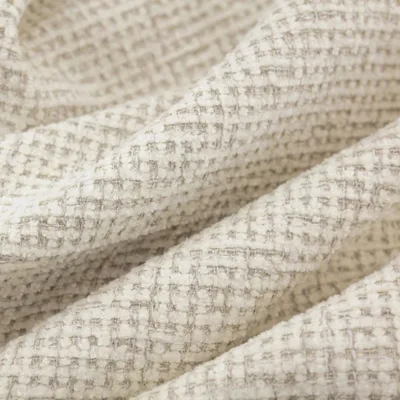 GABBA IVORY — LUXURY CHENILLES swatch, view 1