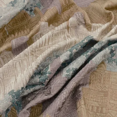 MUGHAL DOCUMENT 2.JPG — Mughal swatch, view 1