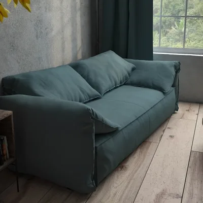 SLUBBY LINEN AIRFORCE thumbnail 4