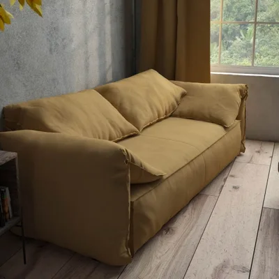 SLUBBY LINEN BUTTER thumbnail 5