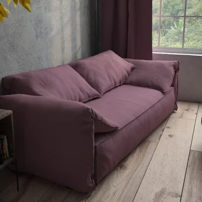 SLUBBY LINEN LILAC thumbnail 4