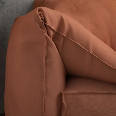 SLUBBY LINEN OLD ROSE thumbnail 5