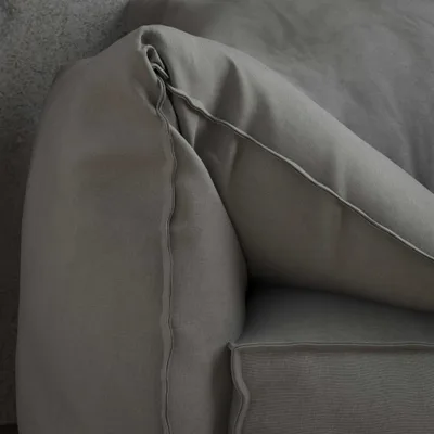 SLUBBY LINEN PEWTER thumbnail 5