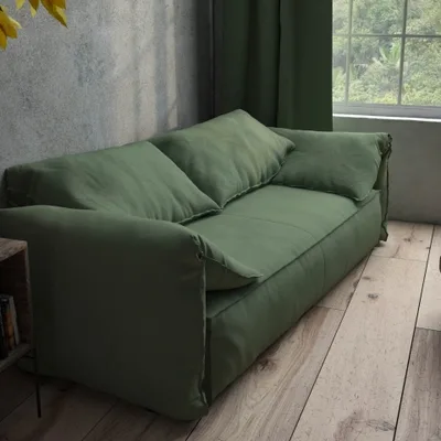 SLUBBY LINEN SAGE thumbnail 4