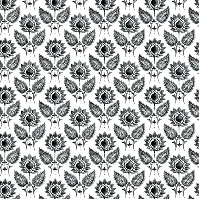 MEDICI FLOWER SLATE swatch