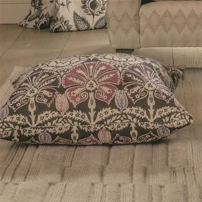 OTTOMAN DAMASK AUBERGINE thumbnail 3