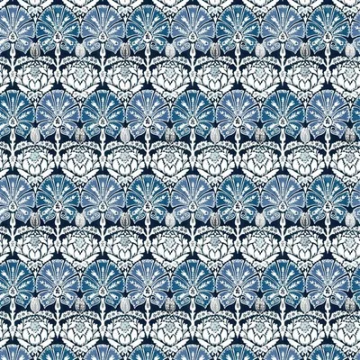 OTTOMAN DAMASK INDIGO thumbnail 2