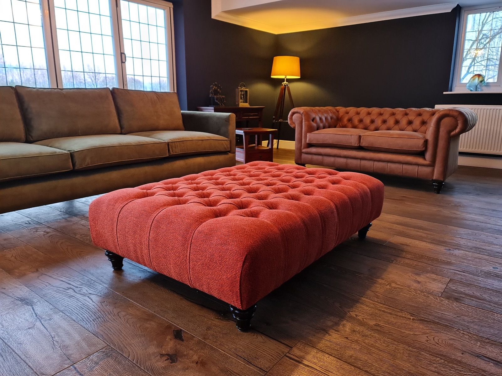 Tufted Platform Ottoman - Amalfi Footstool Gallery - Signature Furniture