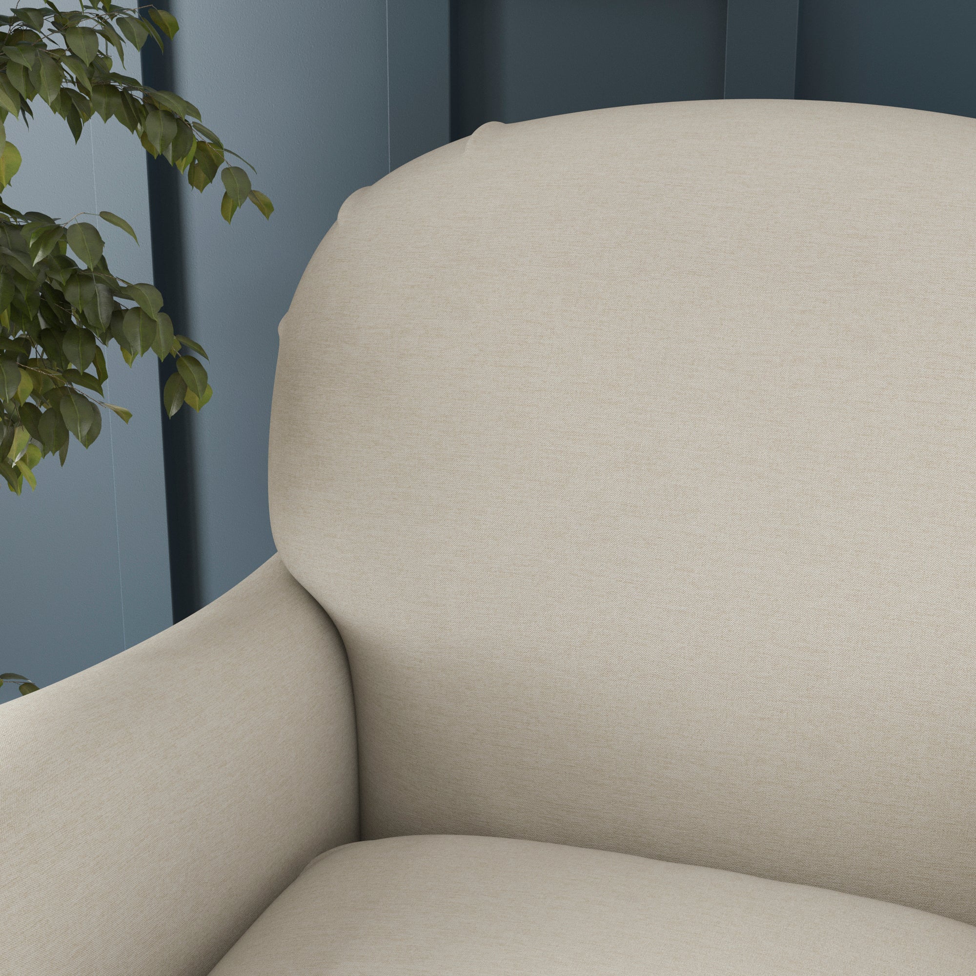 Beatrice II Luna Fabric Armchair - Beatrice II Luna Fabric Armchair 3