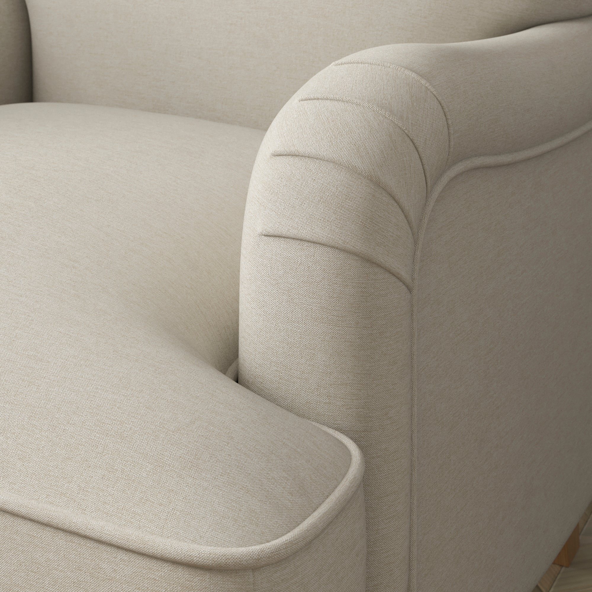 Beatrice II Luna Fabric Armchair - Beatrice II Luna Fabric Armchair 4