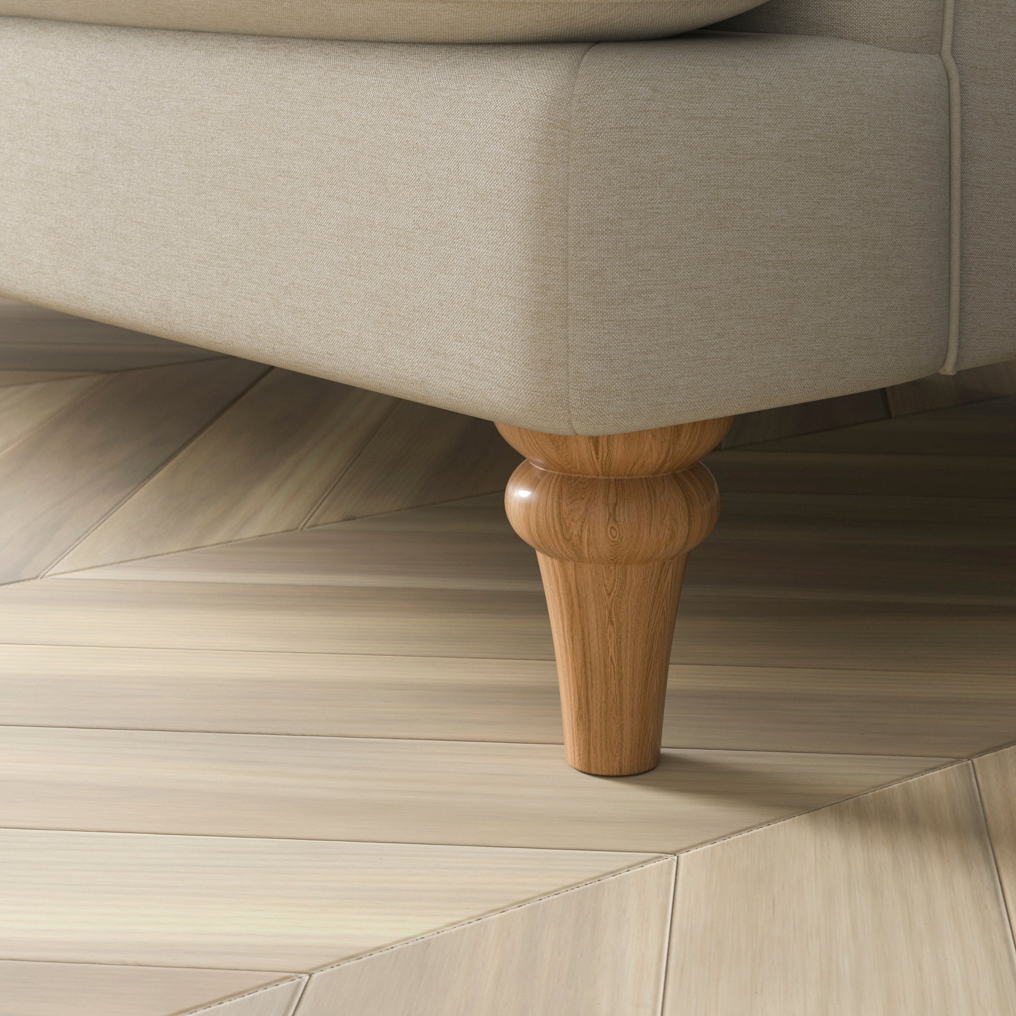 Beatrice II Luna Fabric Armchair - Beatrice II Luna Fabric Armchair 5