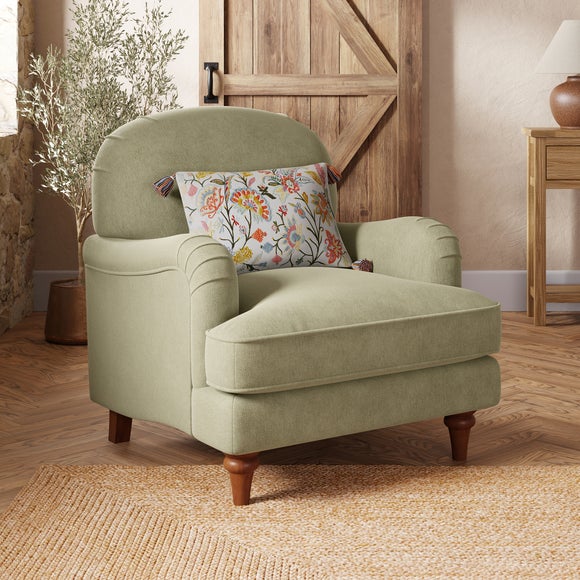 Beatrice II Soft Tonal Chenille Armchair - Beatrice II Soft Tonal Chenille Armchair 1