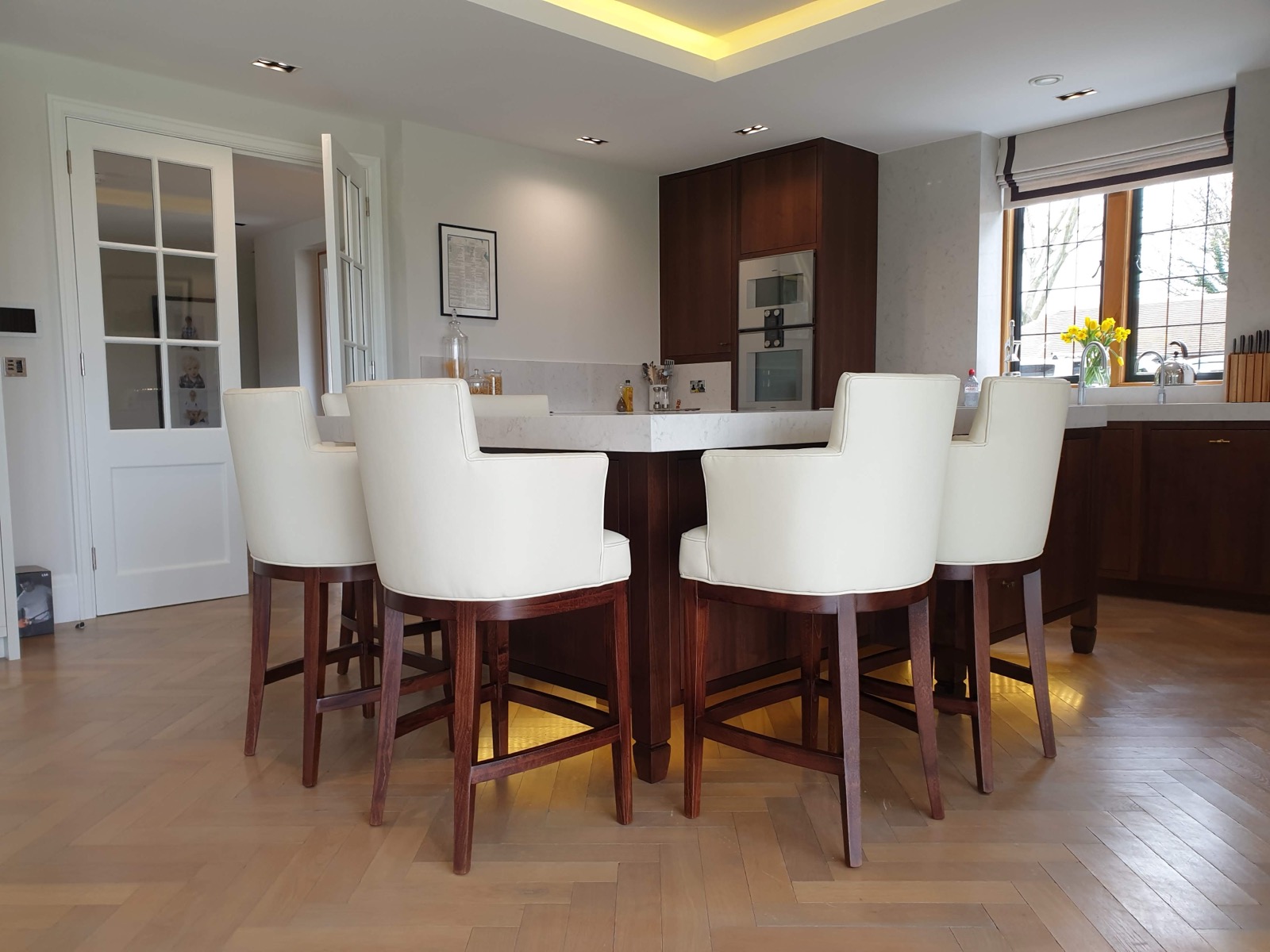 Open Arm Barstool - Carmen Barstools Gallery