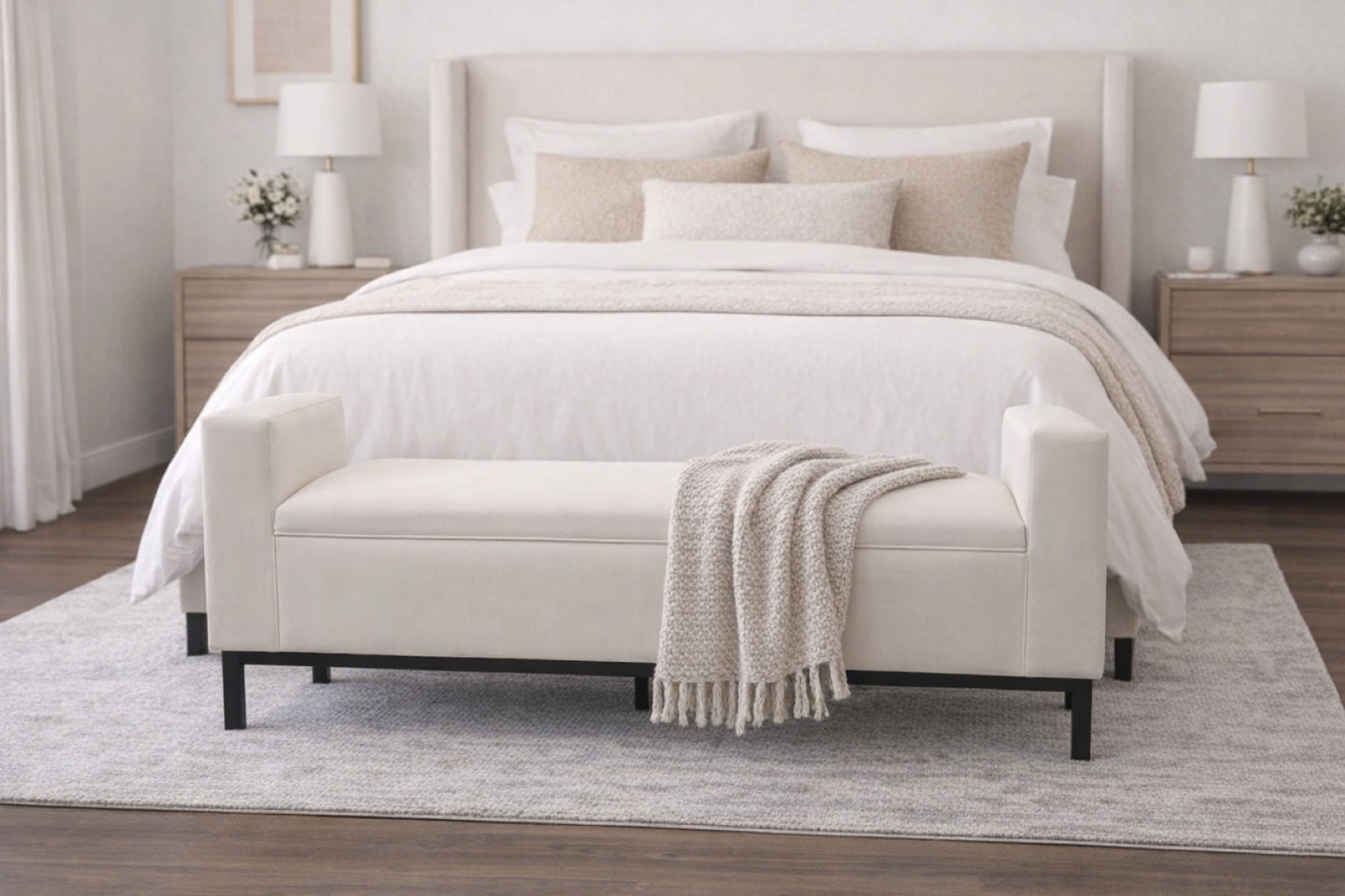 Rolled-Arm Daybed - Emma Bench Gallery - Signature Furniture