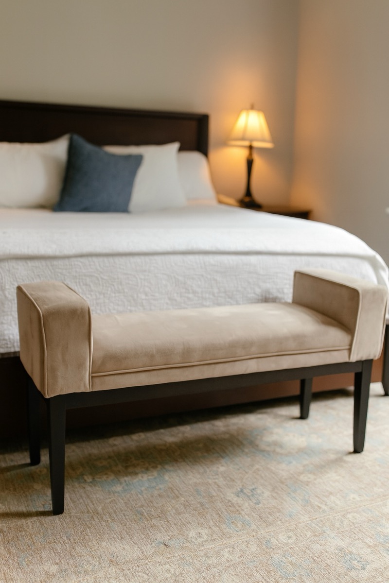 Buttoned Daybed - Hannah Bench Gallery