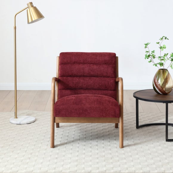 Khali Ribbed Chenille Occasional Chair - Khali Ribbed Chenille Occasional Chair 2