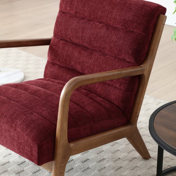 Khali Ribbed Chenille Occasional Chair - Khali Ribbed Chenille Occasional Chair 3