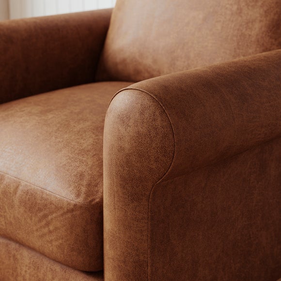 Maeve Faux Leather Compact Armchair - Maeve Faux Leather Compact Armchair 4