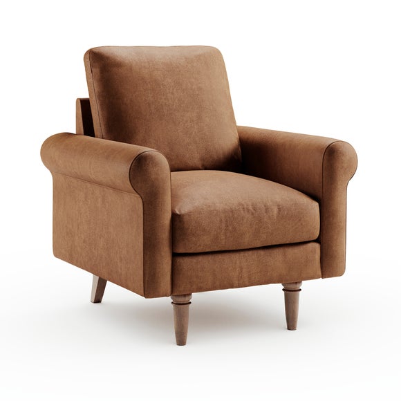 Maeve Faux Leather Compact Armchair - Maeve Faux Leather Compact Armchair 8