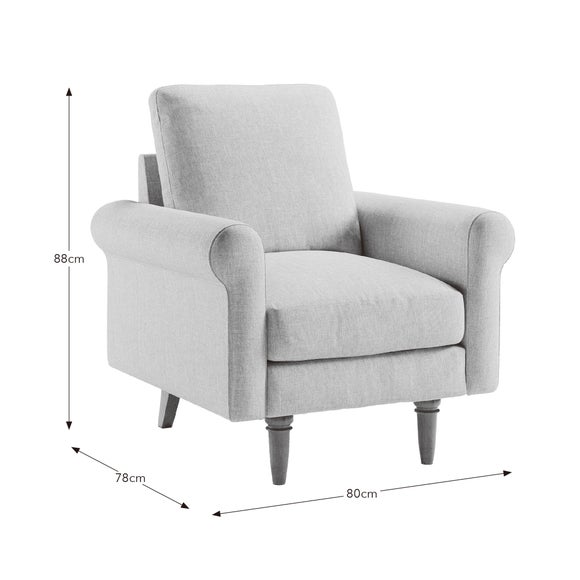 Maeve Flatweave Compact Armchair - Maeve Flatweave Compact Armchair 9