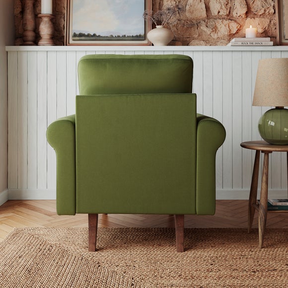 Maeve Velvet Compact Armchair - Maeve Velvet Compact Armchair 2