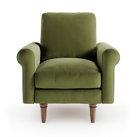 Maeve Velvet Compact Armchair - Maeve Velvet Compact Armchair 7