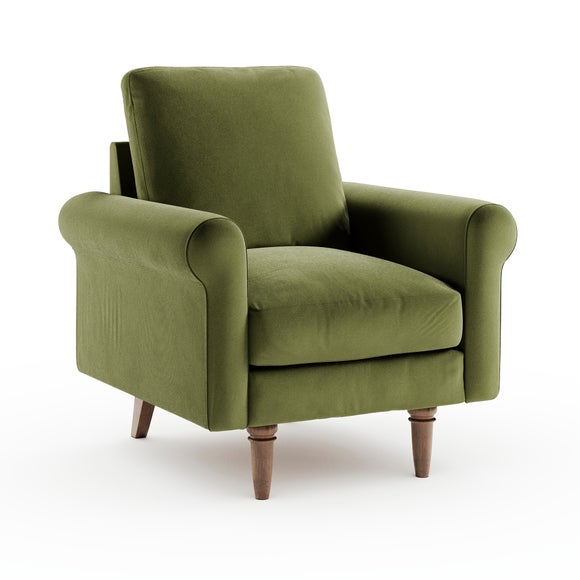 Maeve Velvet Compact Armchair - Maeve Velvet Compact Armchair 8