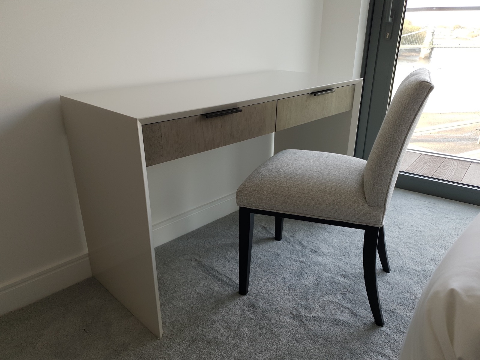 Tall Padded Dining Chair - Maisie Dining Chair at desk - Signature Furniture