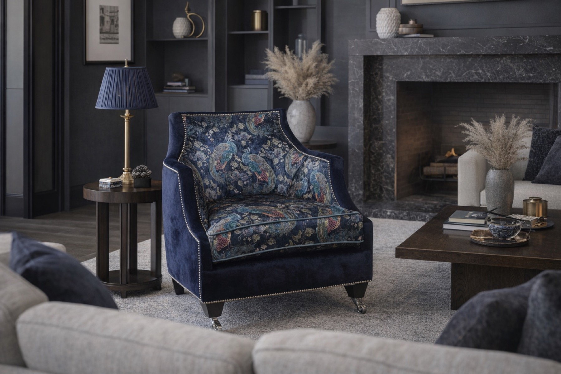 Piped Tub Armchair - Pimlico Armchair Gallery