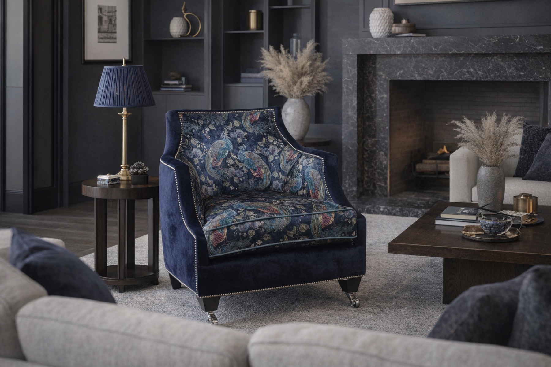 Piped Tub Armchair - Pimlico Occasional Armchair 3 - Signature Furniture
